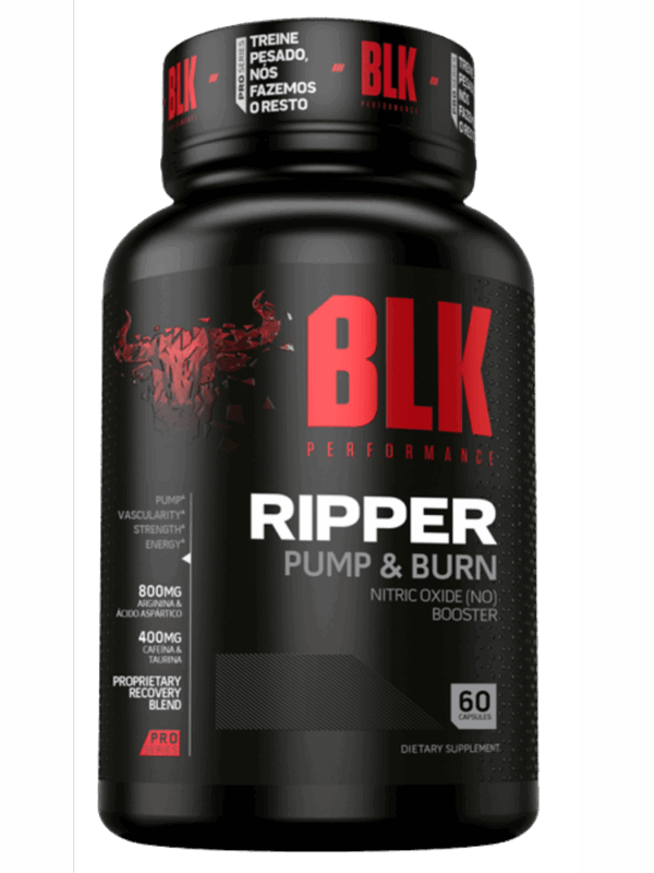 PRE TREINO RIPPER 60 CÁPSULAS - BLK PERFORMANCE (NOVO)