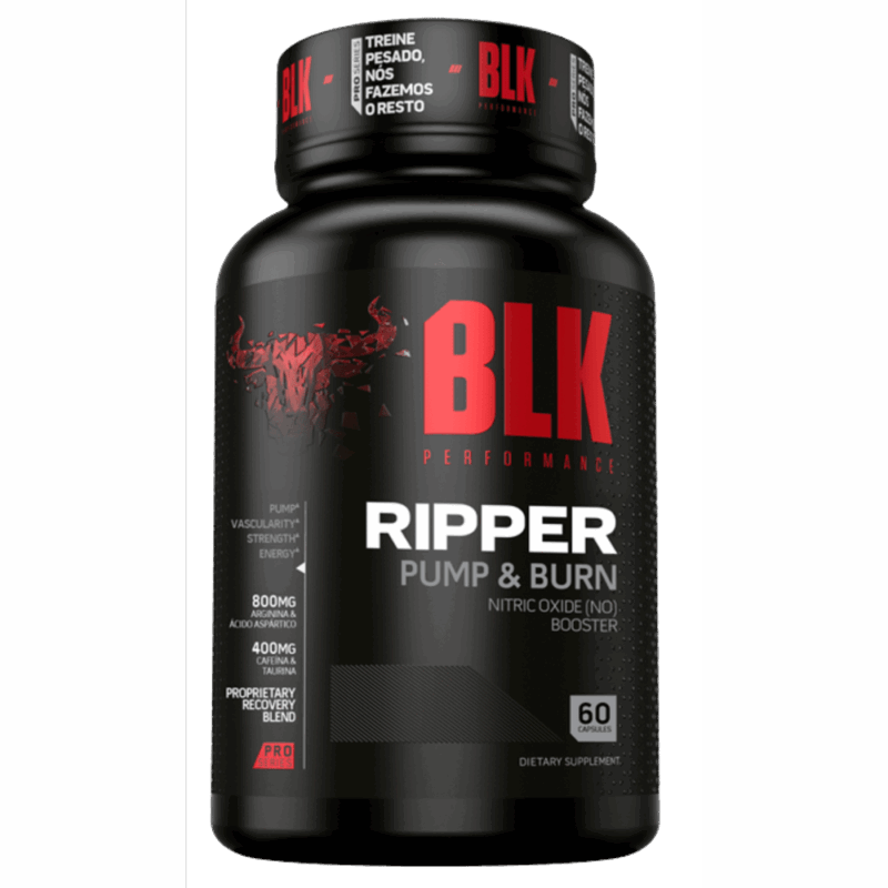 PRE TREINO RIPPER 60 CÁPSULAS - BLK PERFORMANCE (NOVO)