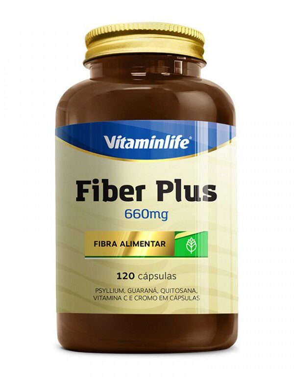 FIBER PLUS 660 MG 120 CÁPSULAS - VITAMINLIFE