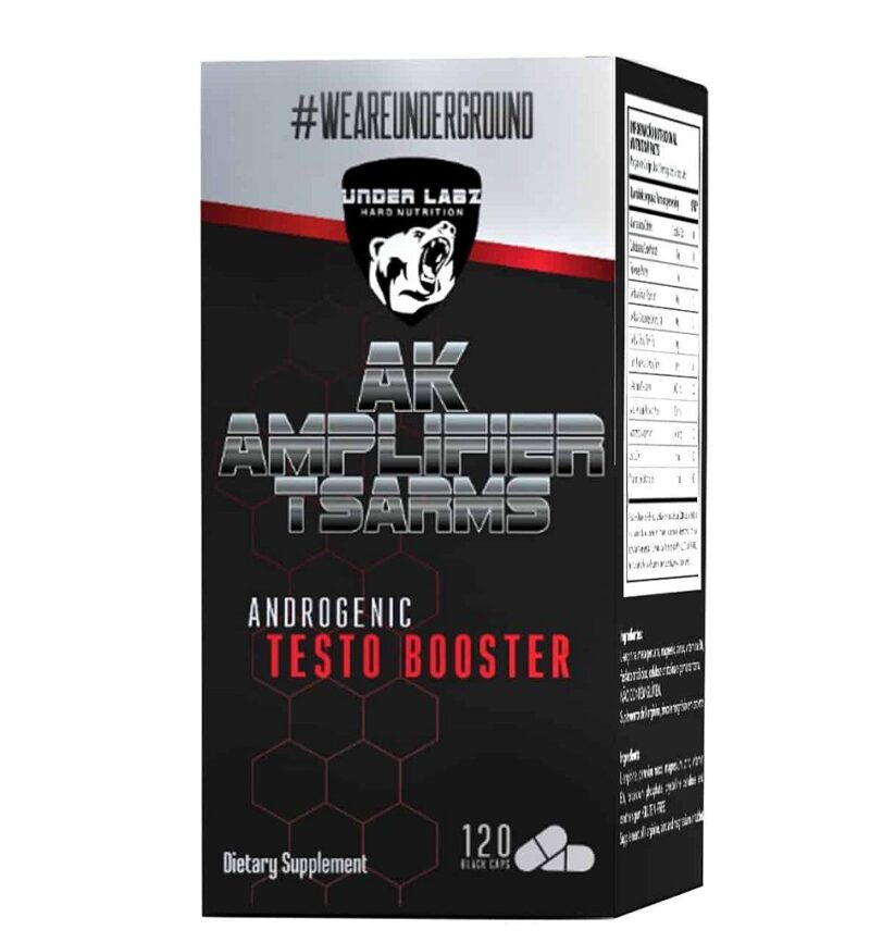 AK AMPLIFIER T-SARMS 120 CÁPSULAS - UNDER LABZ ( venc 08/2021)