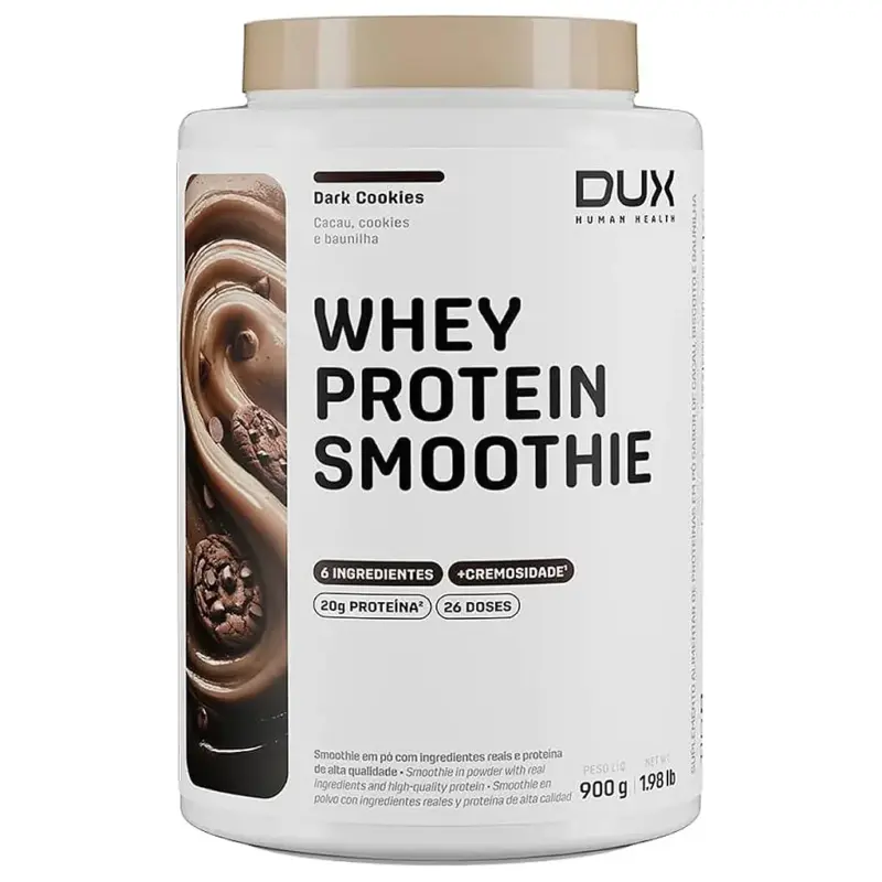 WHEY PROTEIN SMOOTHIE DARK COOKIES 900 GR - DUX NUTRITION