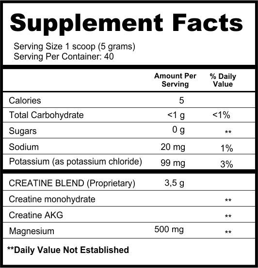 C. ALKALINE 200 GR - UNDER LABZ