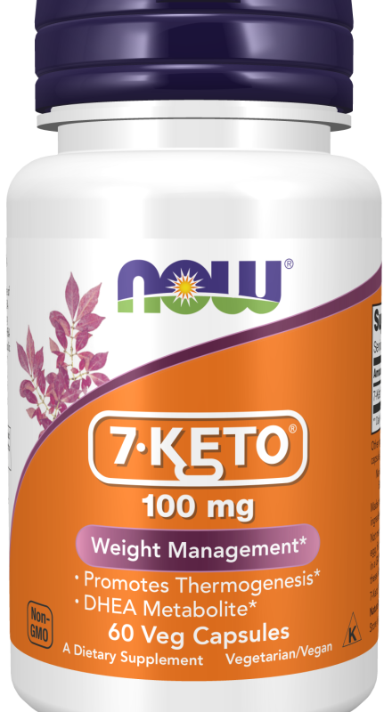 7-KETO 100 MG VEG (60 CAPSULES) - NOW FOODS
