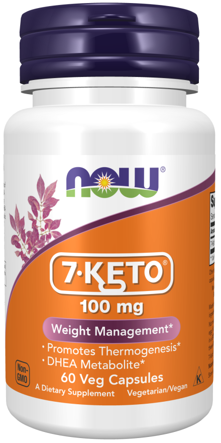 7-KETO 100 MG VEG (60 CAPSULES) - NOW FOODS