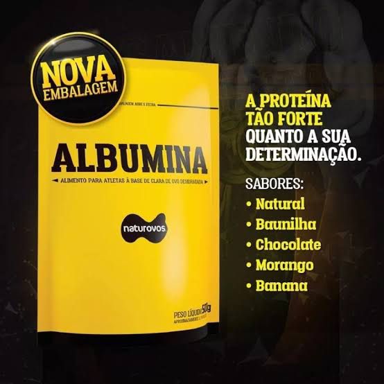 ALBUMINA 500 GR - NATUROVOS