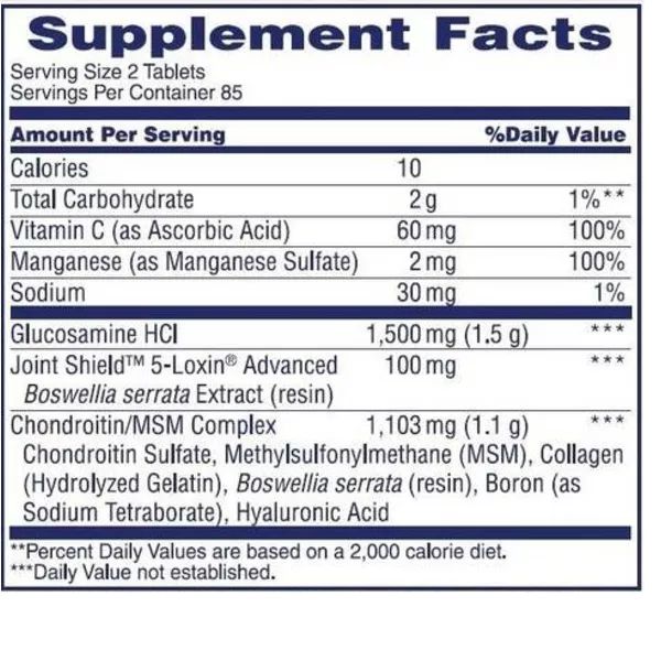OSTEO BI-FLEX 170 TABLETS
