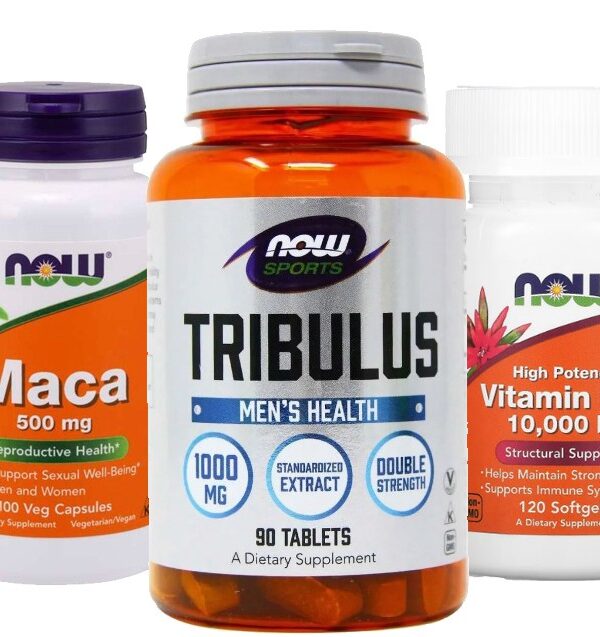 KIT NOW FOODS AUMENTO TESTO (VITAMINA D3 10.000 IU 120 CAPS) - NOW FOODS