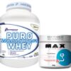 PURO WHEY 2KG + GLUTAMINA 300 GR MAX TITANIUM