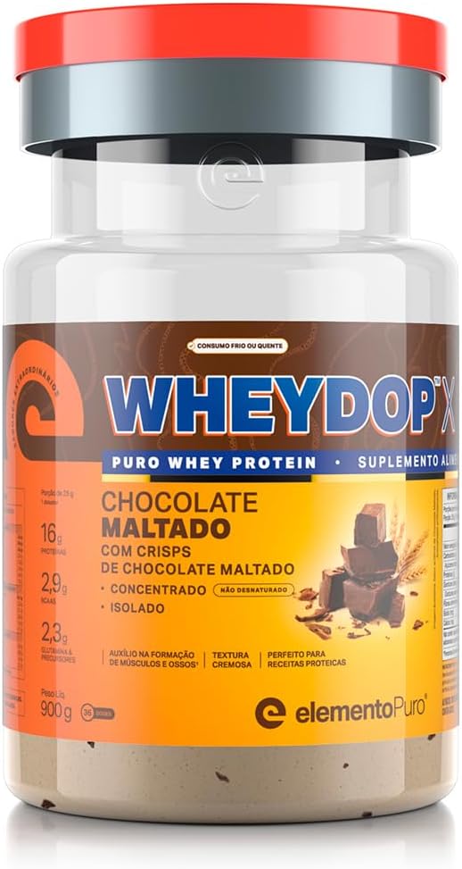 WHEYDOPX CHOCOLATE MALTADO 900 GR - ELEMENTO PURO