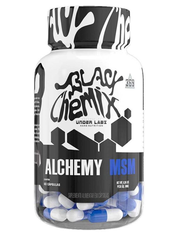 ALCHEMY MSM 60 CÁPSULAS - UNDER LABZ