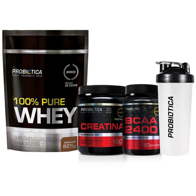 COMBO MASSA MUSCULAR PROBIÓTICA + COQUETELEIRA DE BRINDE