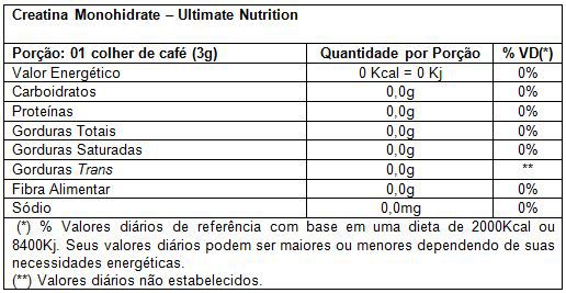 C. MICRONIZADA 300 GR - ULTIMATE NUTRITION