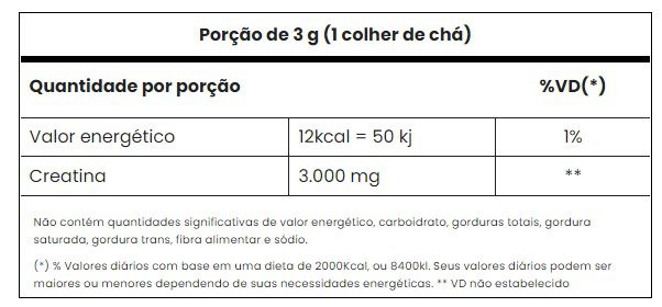 CREATINA 100% 300 GR - ADAPTOGEN