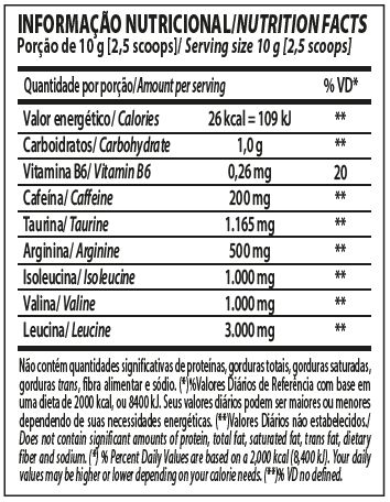 BCAA ENERGY N.O.2 240 GR - INTEGRAL MEDICA