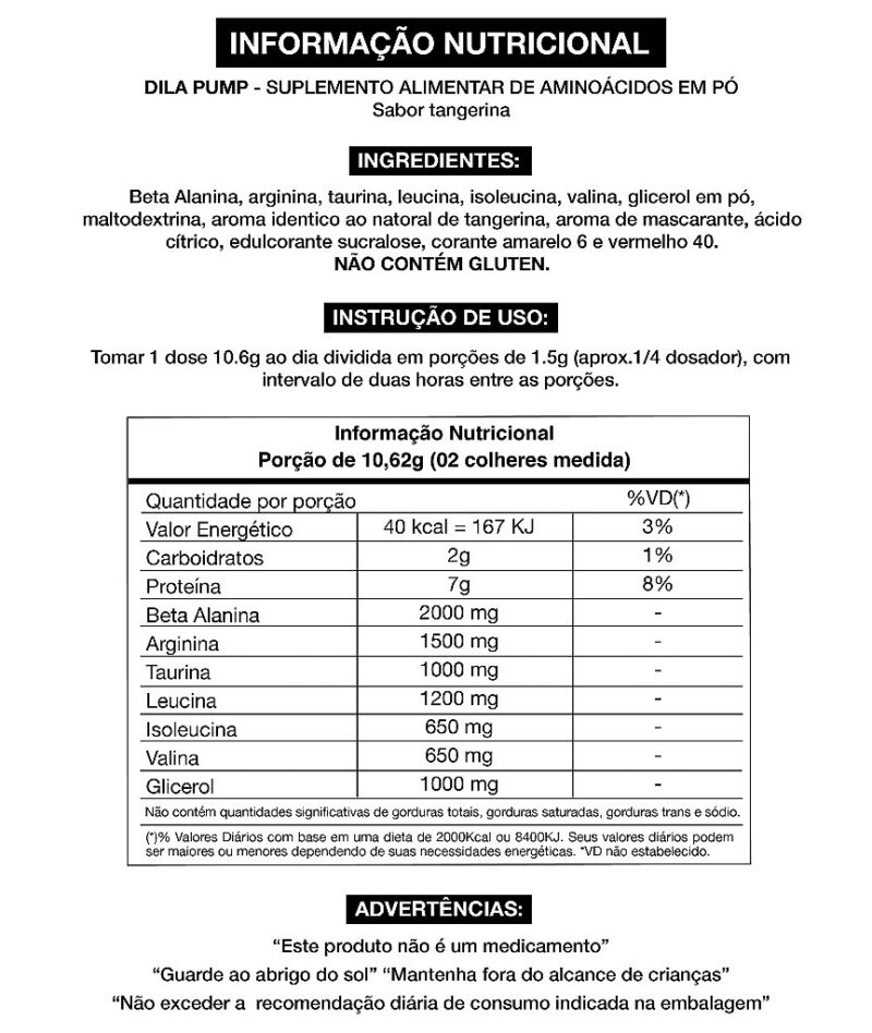 DILA PUMP (318G) - ADAPTOGEN
