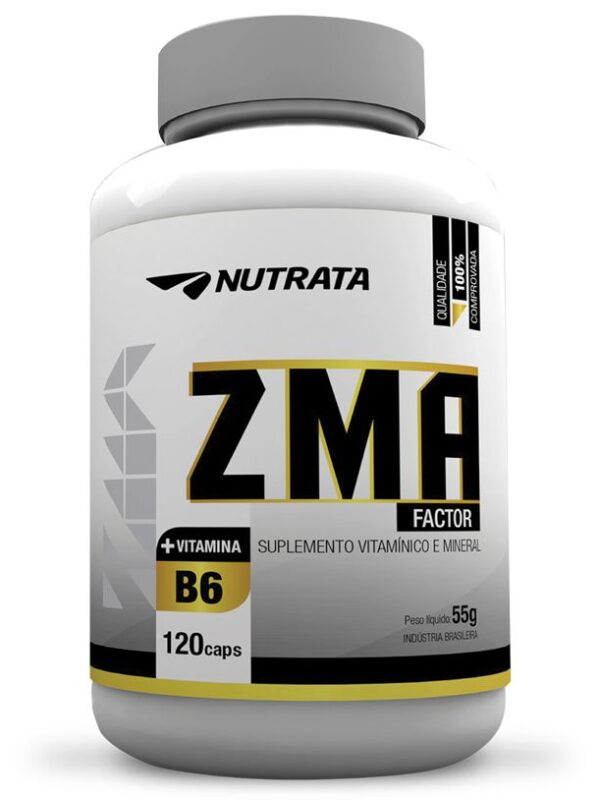 ZMA FACTOR 120 CÁPSULAS - NUTRATA