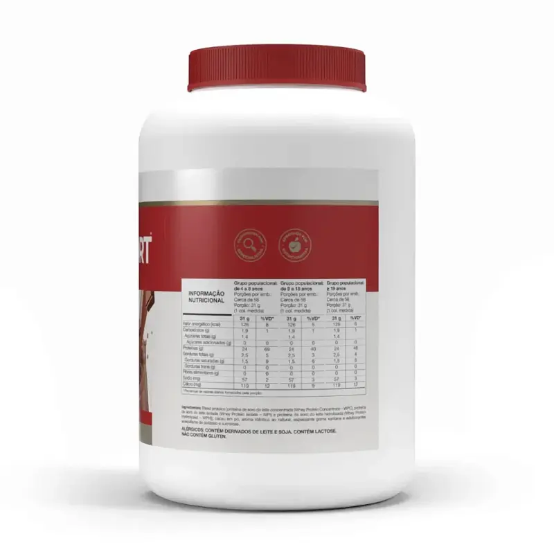 WHEY FORT 3W 1.8 KG (CHOCOLATE) - VITAFOR