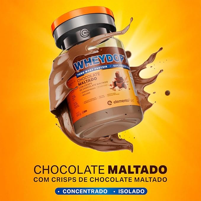 WHEYDOPX CHOCOLATE MALTADO 900 GR - ELEMENTO PURO