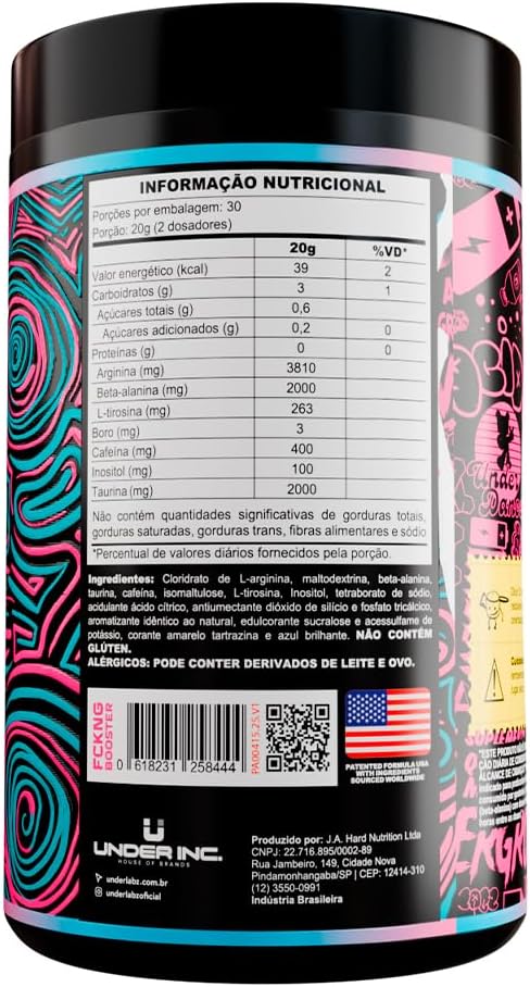 FCKNG BOOSTER 600 GR (APPLE BEAT) - UNDER LABZ