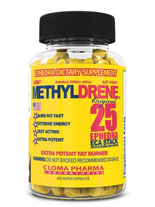 METHYLDRIN| 100 CÁPSULAS- CLOMA PHARMA (IMPORTADO)