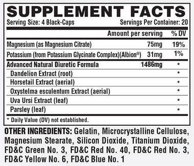 COMB...X NUTREX LIPO-6-PRETO-UC-(60 CAPSULAS)+ DIURETICO 60 CÁPSULAS - NUTREX