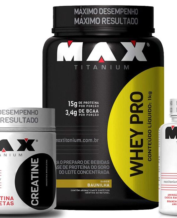 COMBO HIPERTROFIA - MAX TITANIUM