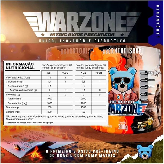 WARZONE 300 GR (PASSION FURY) - UNDER LABZ