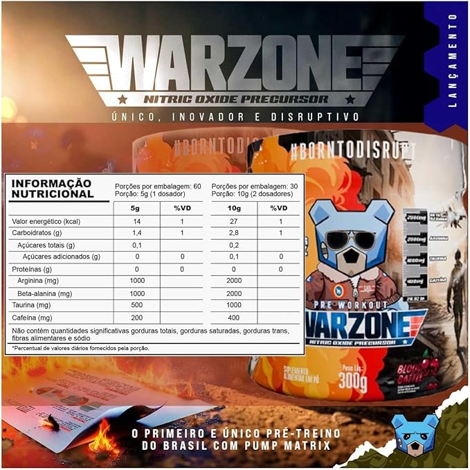 WARZONE 300 GR (BLOOD BATTLE ) - UNDER LABZ