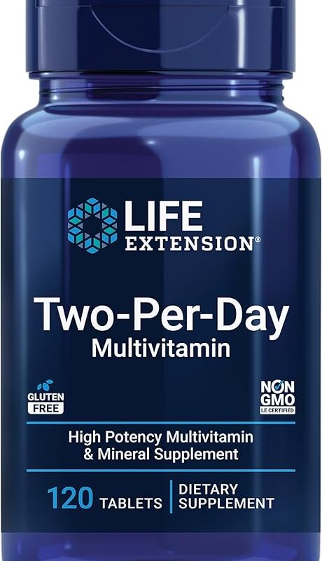 TWO PER DAY 120 TABLETS - LIFE EXTENSION