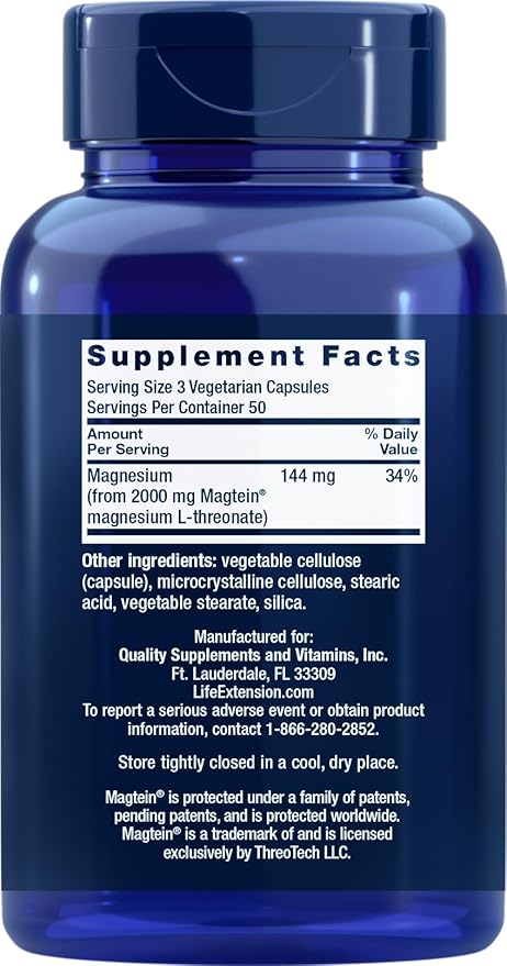 NEURO-MAG 90 CAPSULAS - LIFE EXTENSION
