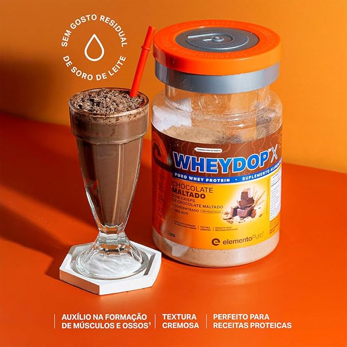 WHEYDOPX CHOCOLATE MALTADO 900 GR - ELEMENTO PURO