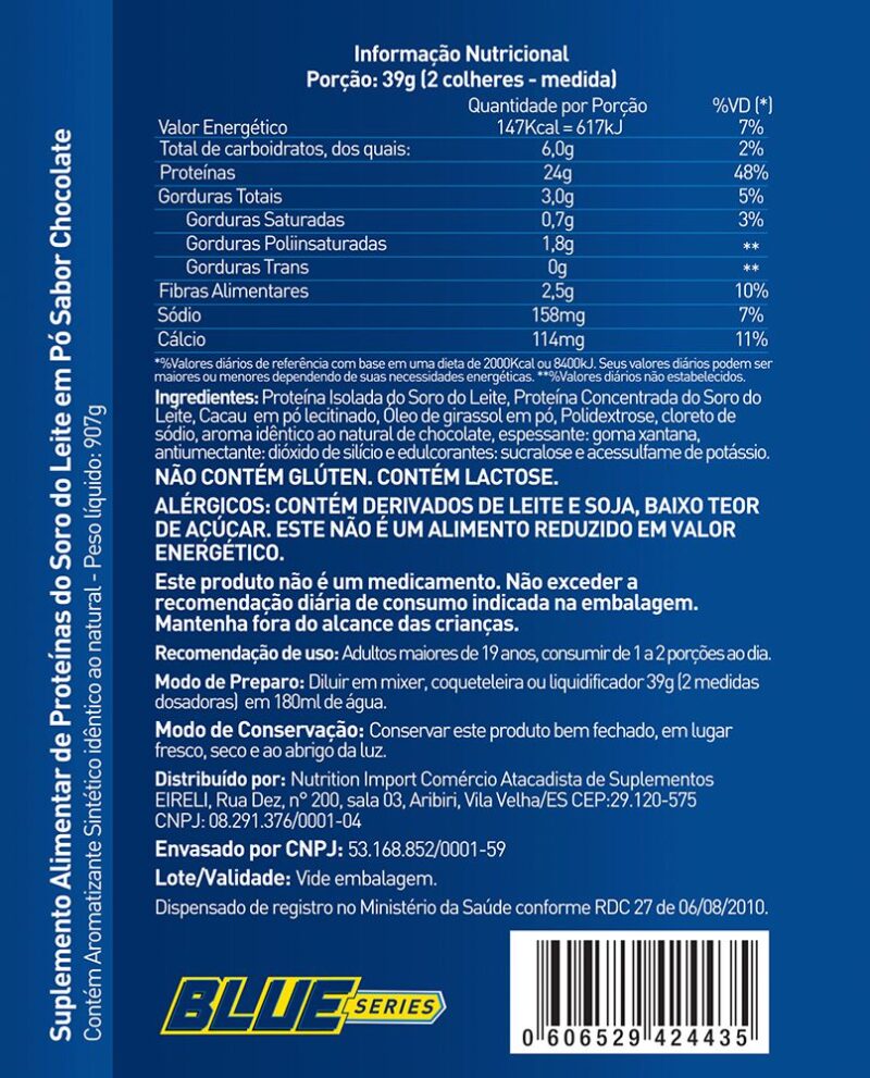 MAXY WHEY 900 GR + BRINDE - BLUE SERIES