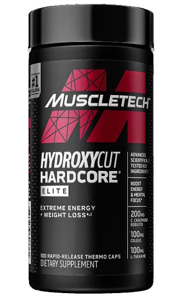 HYDROXYCUT| HARDCORE ( 100 CAPSULAS) - MUSCLETECH
