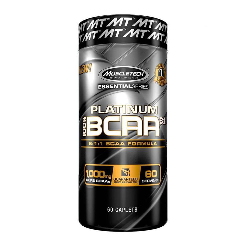 BCAA PLATINUM 8:1:1 60 TABLETS - MUSCLETECH