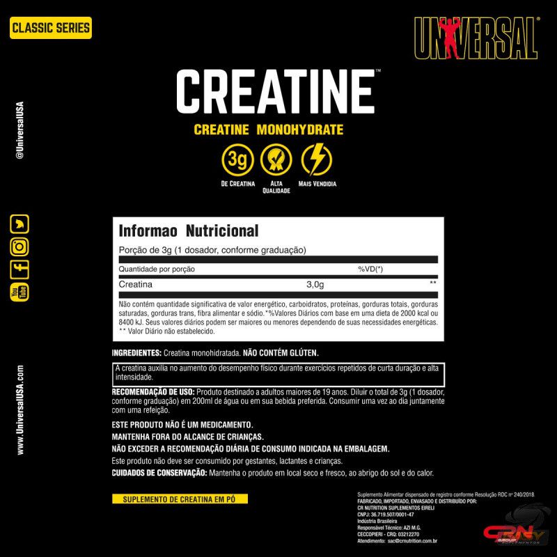 C. 300 GR - UNIVERSAL NUTRITION