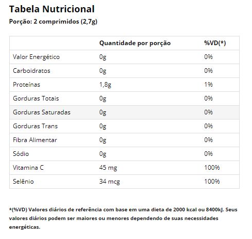COLLAGEN PREMIUM 1000 MG VITAMINA C + SELENIO 60 CÁPSULAS - VITAMINLIFE