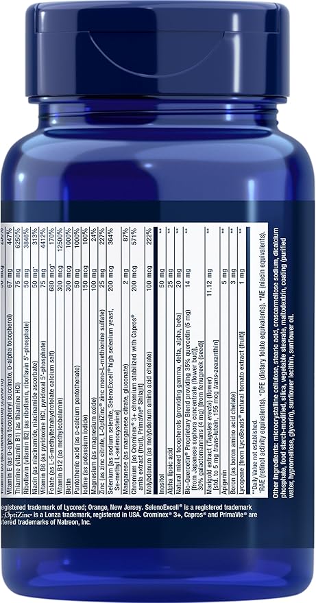 TWO PER DAY 120 TABLETS - LIFE EXTENSION