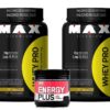 COMBO 2X WHEY PRO + ENERGY PLUS 30 DOSES