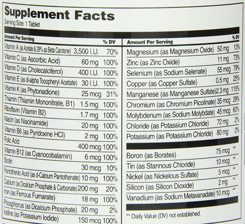 SENTRY MULTIVITAMINICO ADULTO 130 TABLETS - 21ST CENTURY