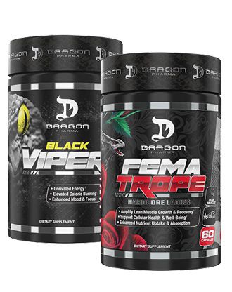 FRETE-GRATIS COMBO (BLACK VIPER + FEMATROP) - DRAGON PHARMA