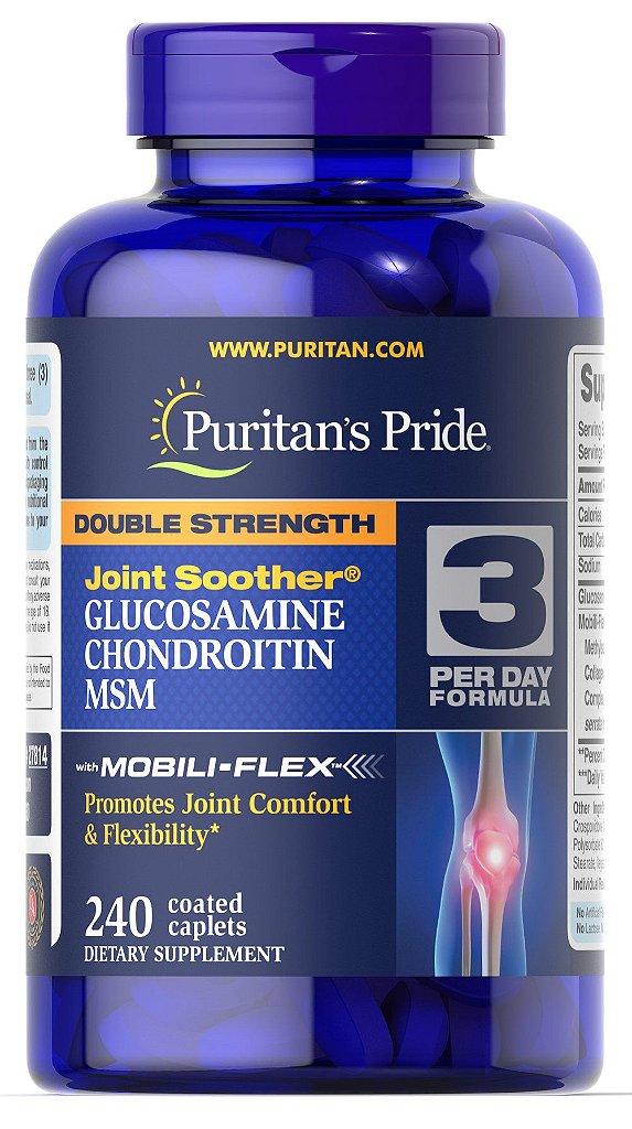 GLUCOSAMINE CHONDROITIN MSM  - PURITAN PRIDE