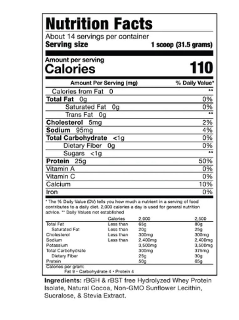 ISOPHORM WHEY PROTEIN CHOCOLATE 15 DOSES - DRSGON PHARMA
