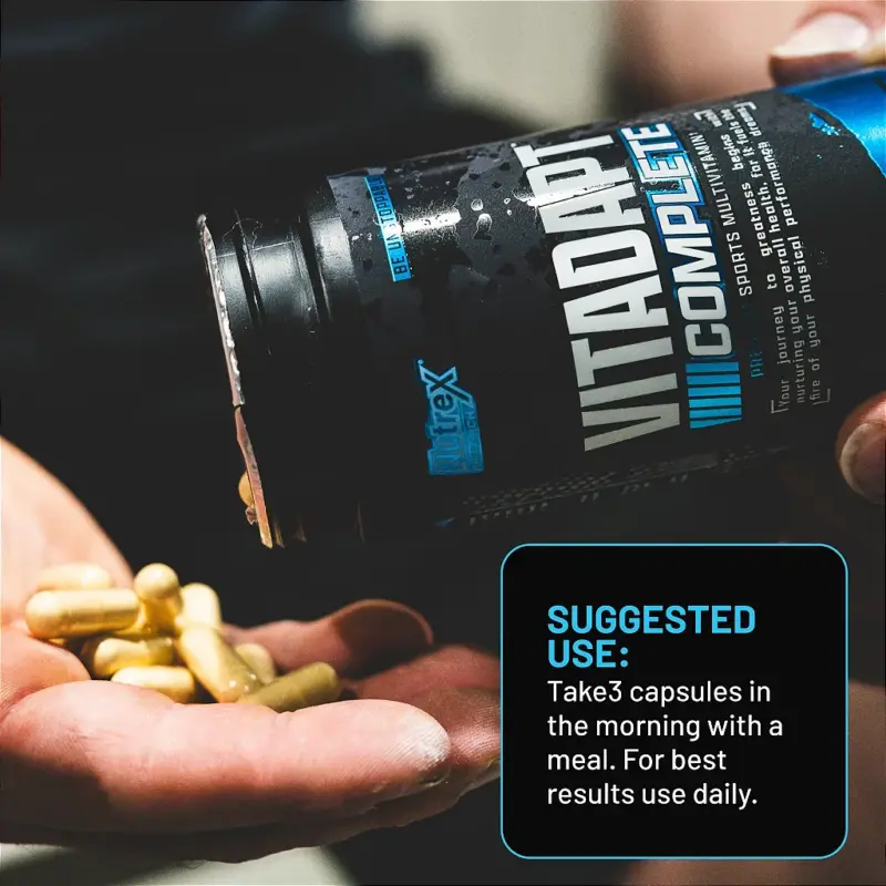 VITADAPT 90 CAPSULAS ( MULTIVITAMINICO IMPORTADO) - NUTREX
