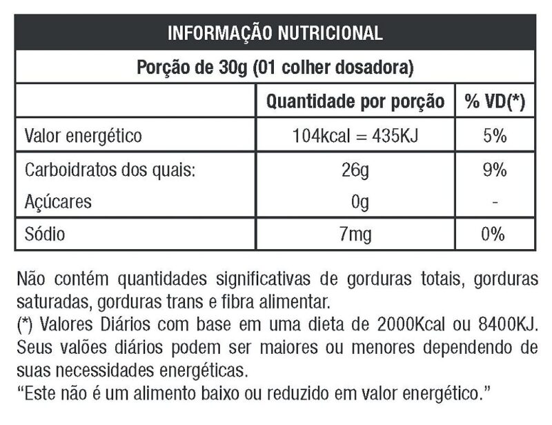 WAXY MAIZE 1 KG - NUTRATA