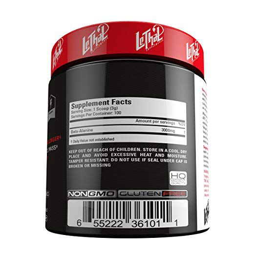 BETA-ALANINE 100 DOSES 300 GR - LETHAL SUPPLEMENT