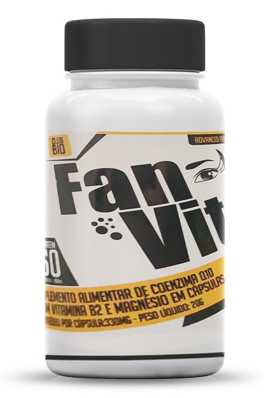 COQ10- Coenzima Q10 COM VITAMINA B-12 ( 60 CÁPSULAS ) - FANVITA