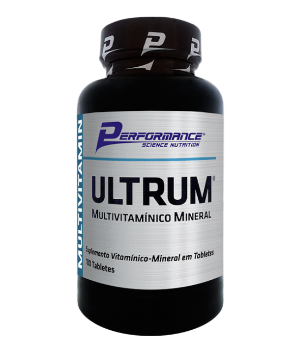 ULTRUM MULTIVITAMINICO MINERAL 100 TABLETS - PERFORMANCE NUTRITION