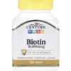 BIOTIN 10.000 MCG 120 CAPSULAS - 21ST CENTURY