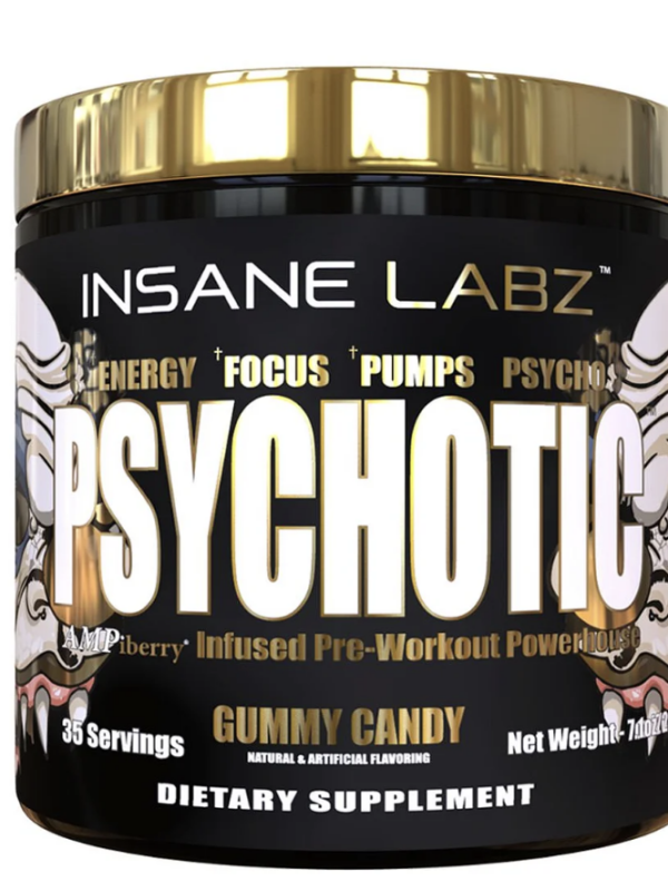 PSYCHOTIC GOL-D PRE-TREINO 214 GR (LARANJA) - INSANE LABZ IMPORTADO
