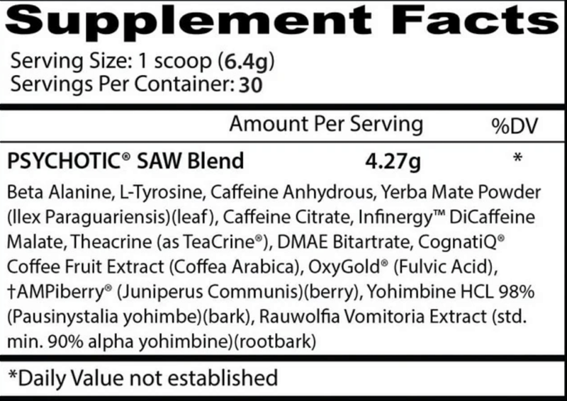 PSYCOTHIC SAW 30 DOSES MELANCIA - INSANE LABZ